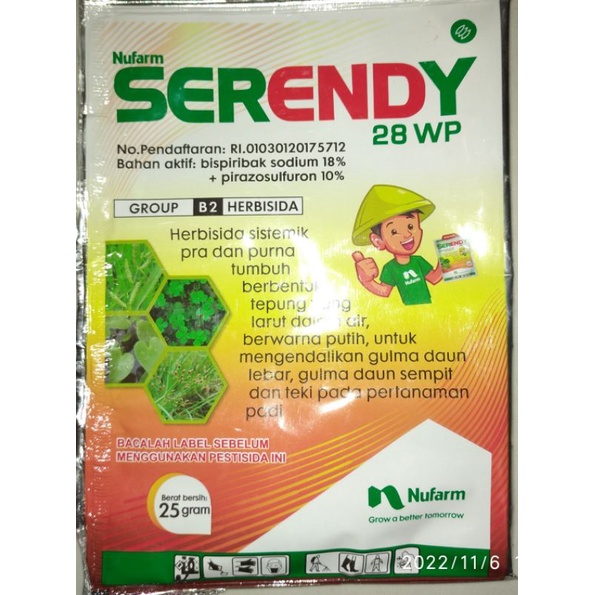 Jual Herbisida Serendy 28 Wp 25 Gram Shopee Indonesia