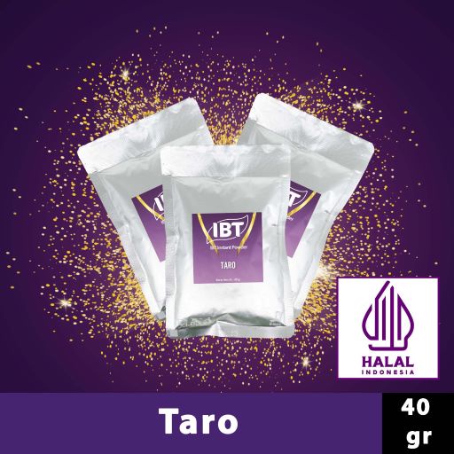 Jual Bahan Minuman Bubuk Rasa Taro Instant IBT Drink Powder Sachet ...