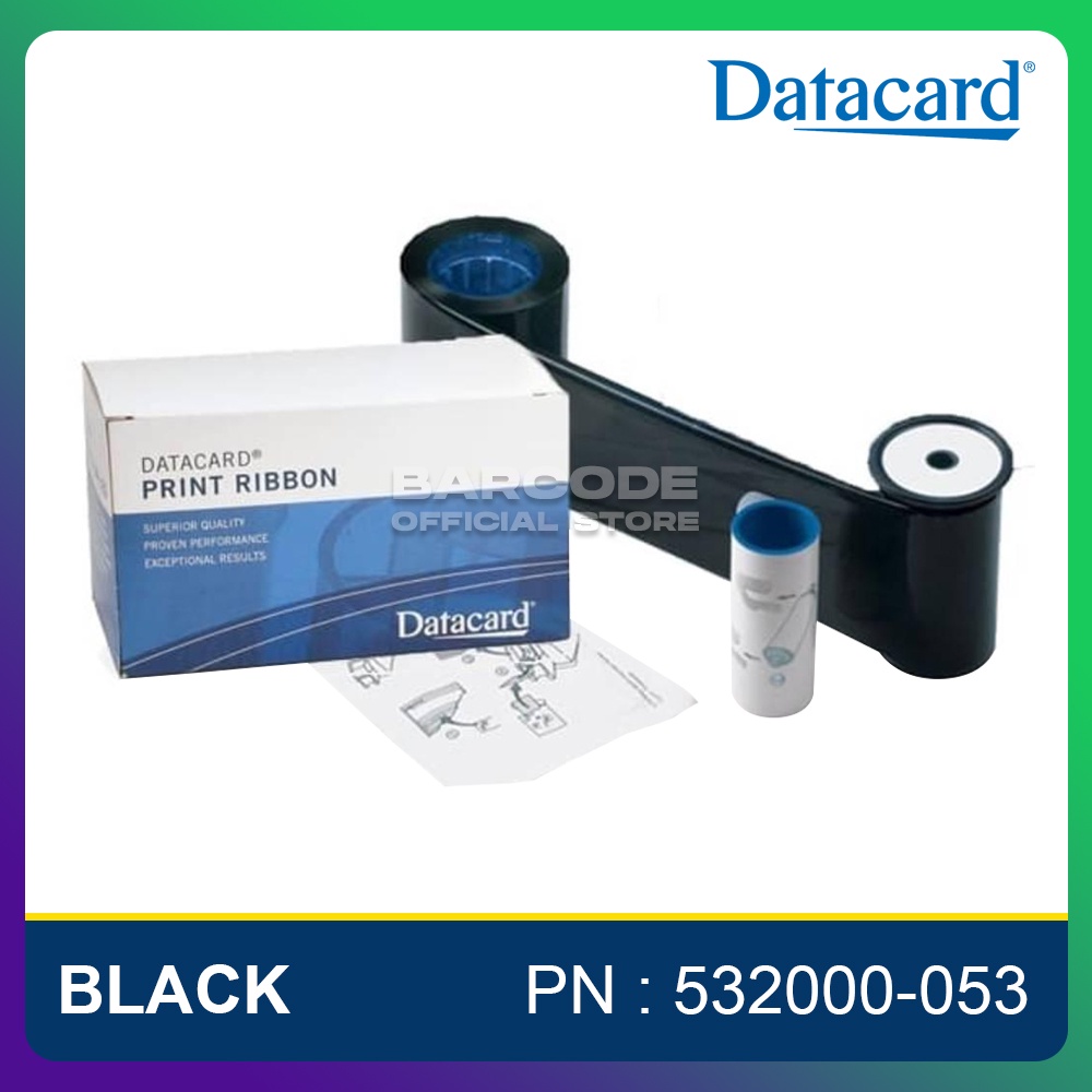 Jual RIBBON HITAM BLACK DATACARD SP25 PLUS - SD160 - SD260 - SD360 ...
