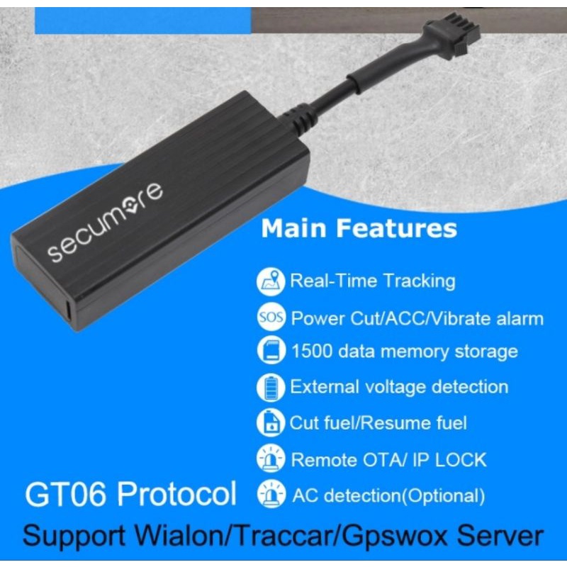 Jual GPS Tracker Cantrack C32 with Cut Engene GT06 Protocol Shopee