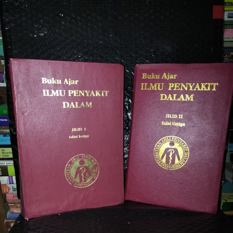 Jual Buku Ajar Ilmu Penyakit Dalam Jilid 1 Dan 2 Persatuan Ahli ...