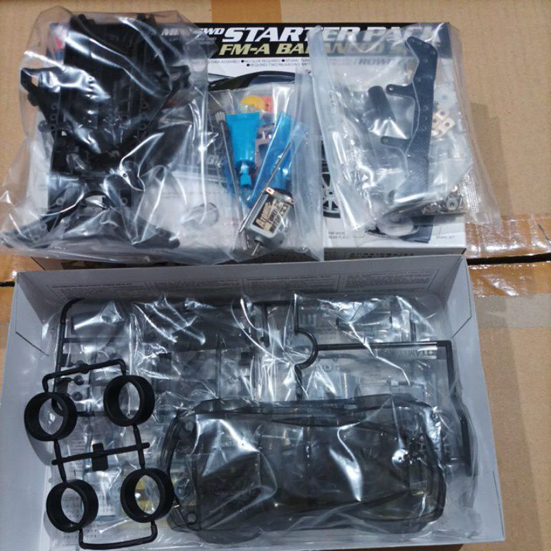 Jual Tamiya 18710 staterpack FMA balanced Spec rowdy bull | Shopee ...