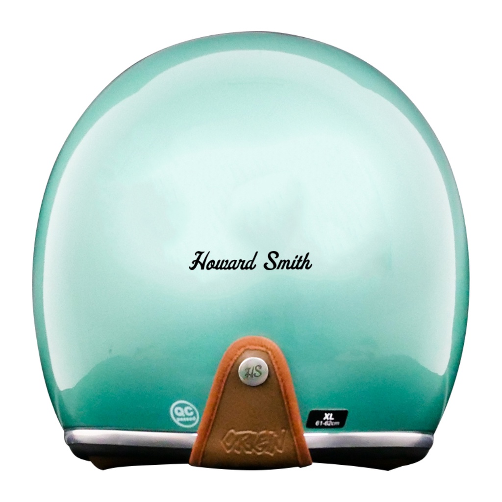 Jual Helm Cargloss Cafe Racer Howard Smith List Chrome - JZ Green ...