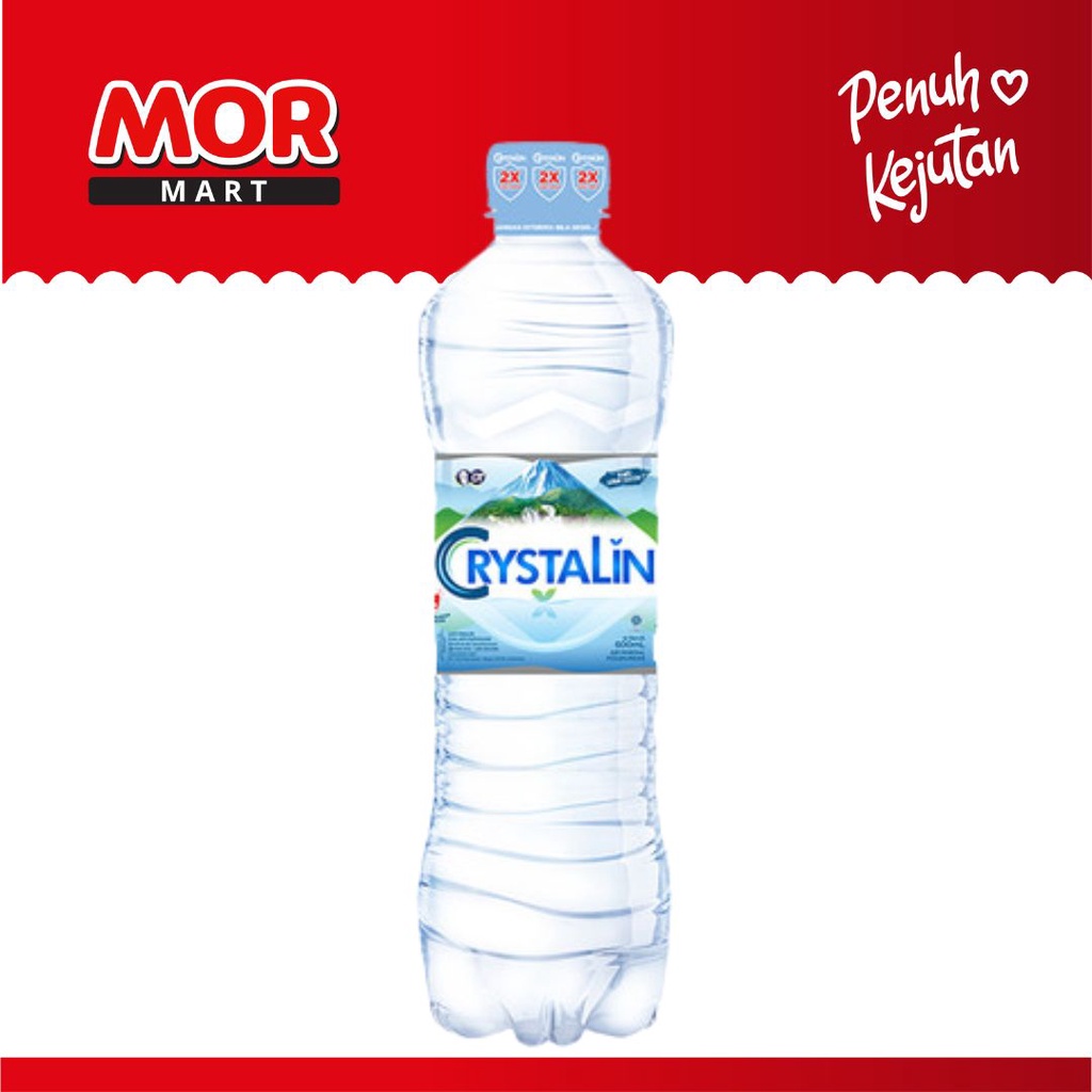 Jual Crystalin Mineral Water Air Btl 600 Ml Shopee Indonesia 6330