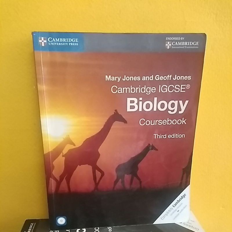 Jual Cambridge IGCSE Biology Coursebook Third Edition With CD-ROM By ...