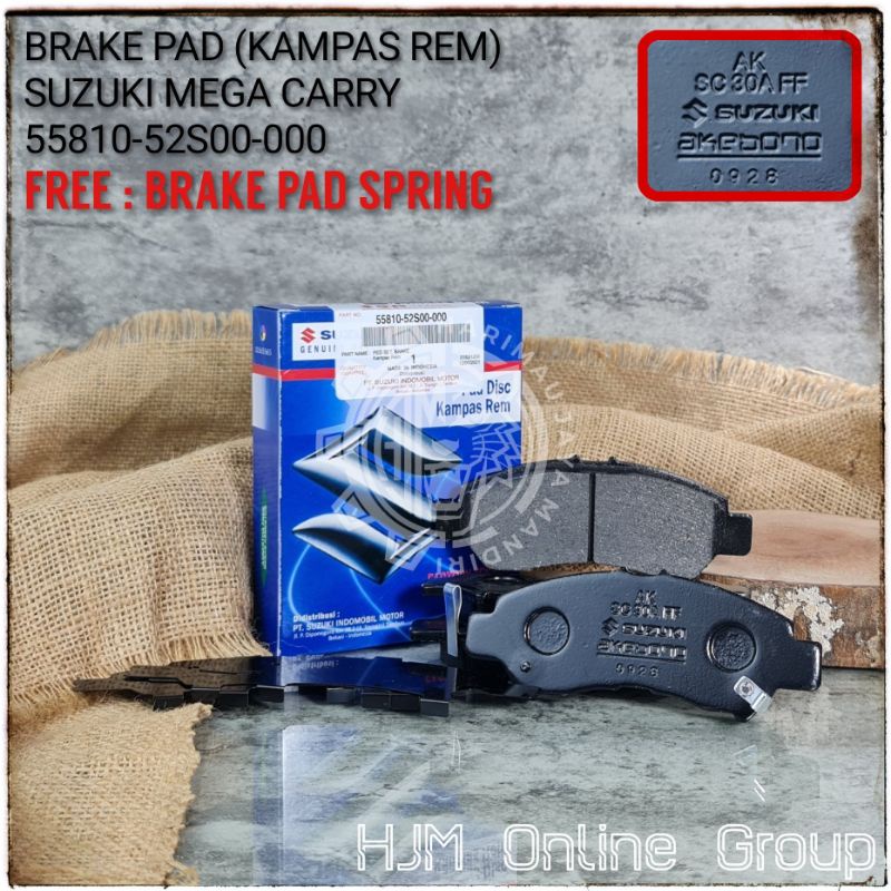 Jual Brake Disc Pad Kampas Rem Depan Suzuki New Carry Shopee Indonesia