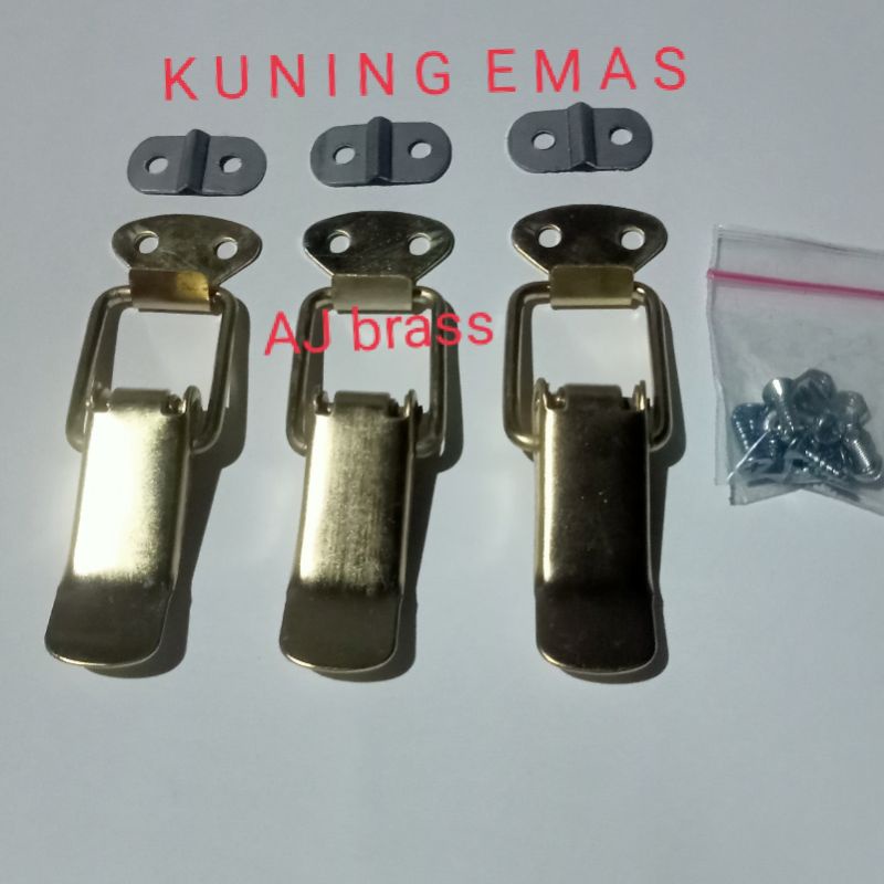 Jual klem koper sangkar jepitan klem pengait tembok sangkar | Shopee ...