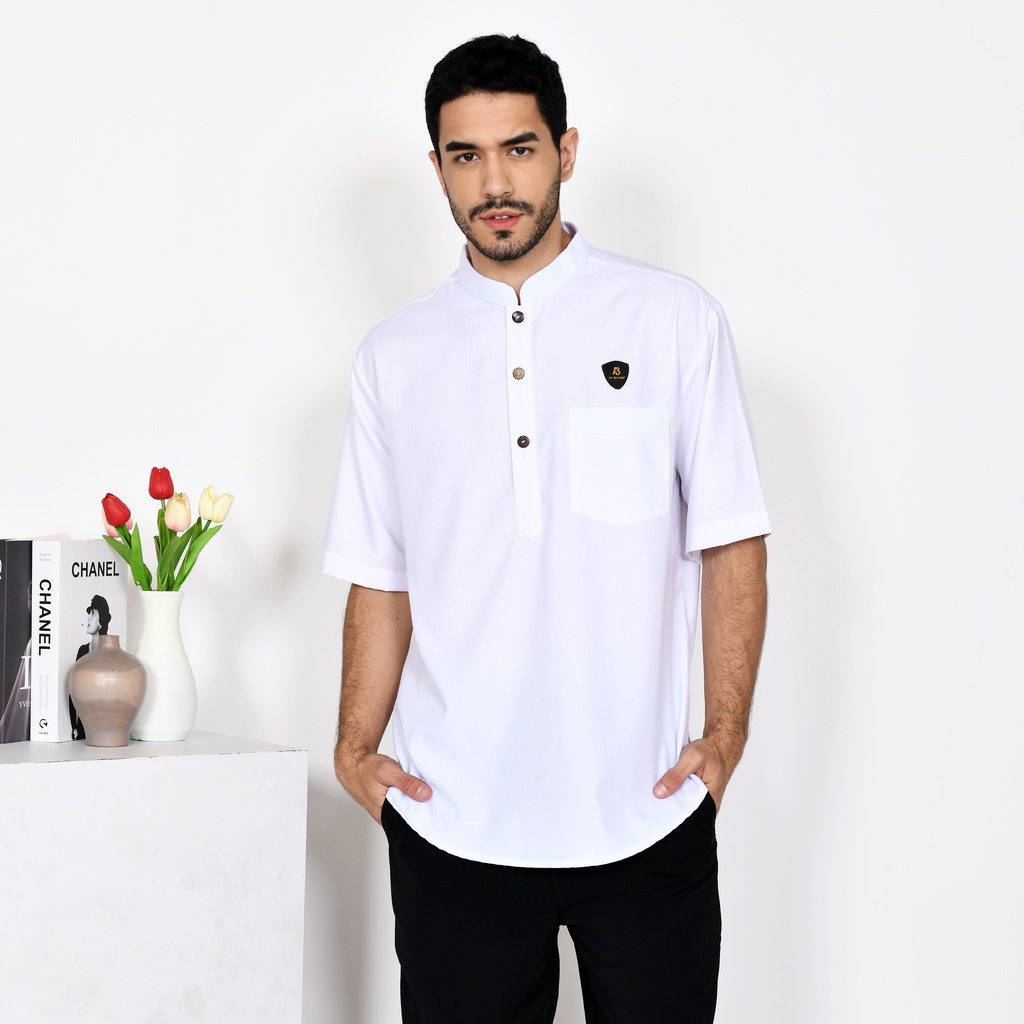 Baju Koko Kemko Kurta Casual AL BAARI (AD-094)