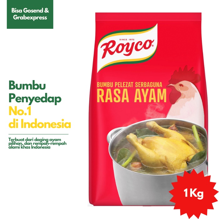 Jual Royco Ayam 1kg Bumbu Penyedap Rasa | Shopee Indonesia