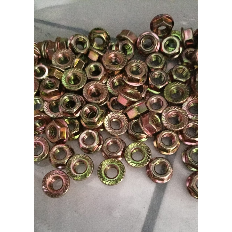 Jual FLANGE NUT M20/ MUR FLANGE M20 P2.5 Shopee Indonesia