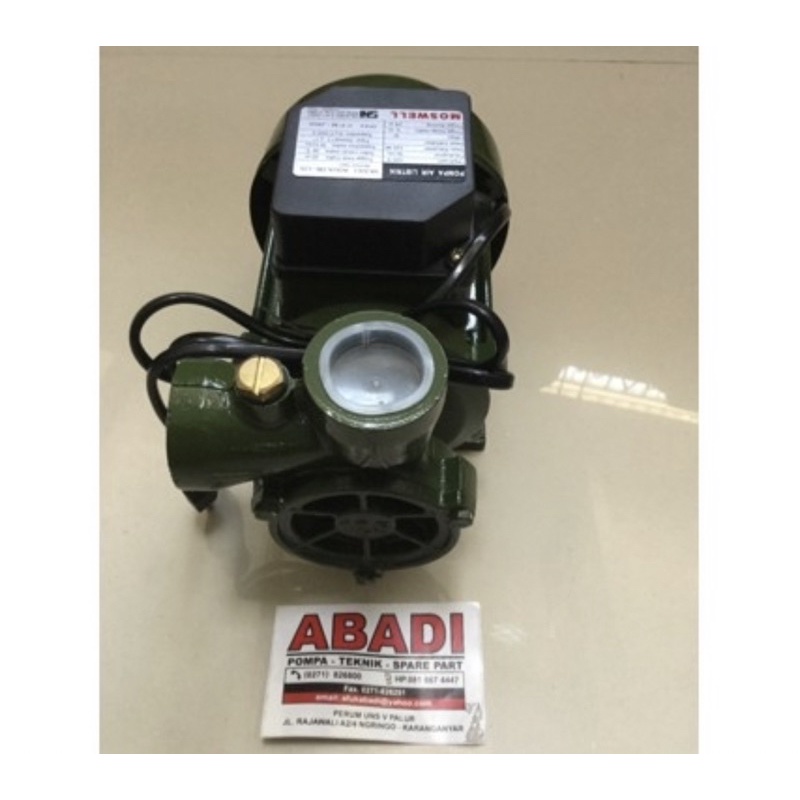 Jual Pompa air moswel MOSWELL POMPA AIR LISTRIK DB-125 SUPERIOR SNI ...
