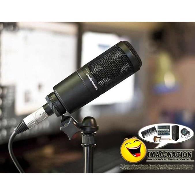 Jual Mic Condenser Audio Technica AT 2020 / AT-2020 / AT2020 Koneksi ...