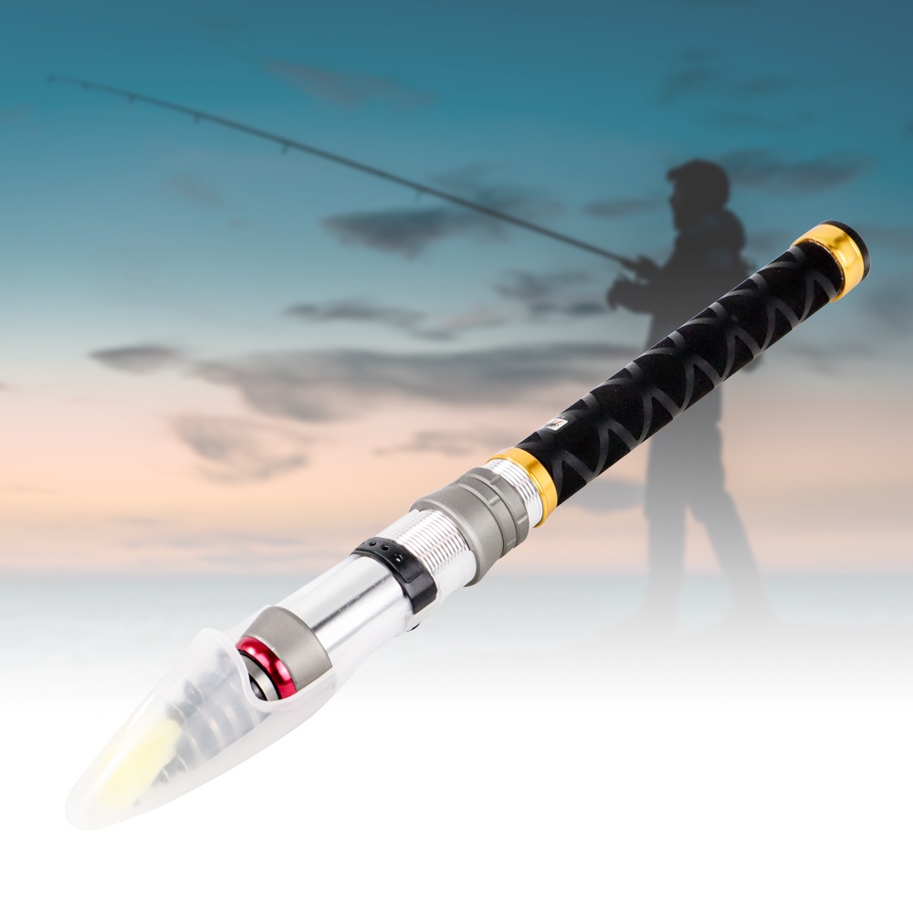 Jual Joran Pancing Carbon Fiber Mini Pocket Fishing Rod 1.8M - DK3000 ...