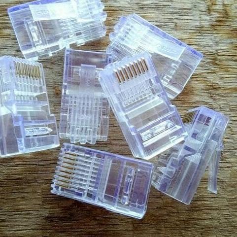 Jual Connector AMP RJ45 Original | Shopee Indonesia