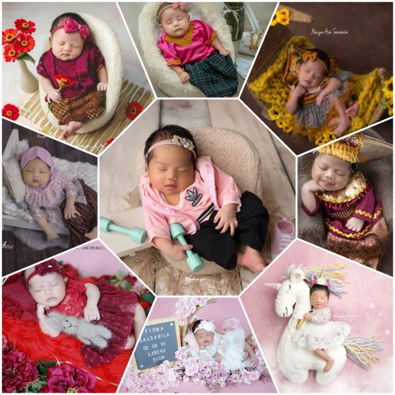Jual Edit Foto Bayi Ala Studio/Newborn/Jasa edit saja tanpa Cetak ...