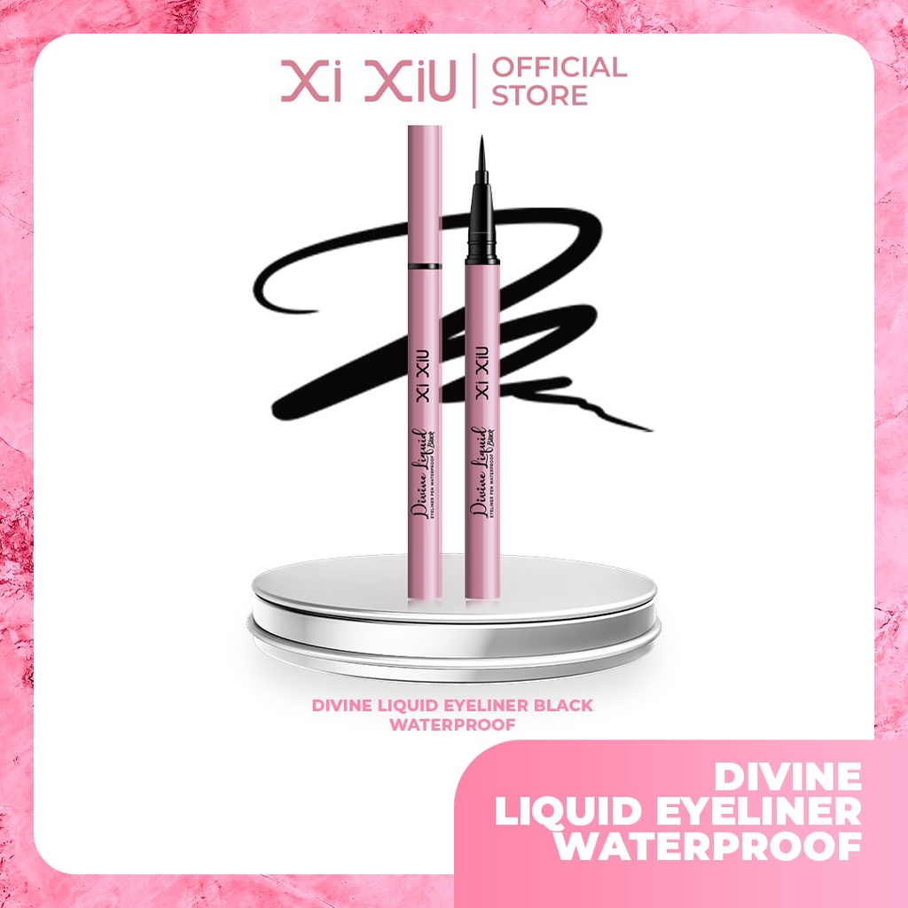 Jual Xi XiU DIVINE LIQUID EYELINER PEN WATERPROOF BLACK Shopee Indonesia