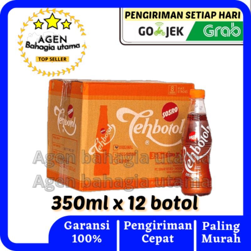 Jual Teh Botol Sosro Original 350ml 1 Karton1 Dus Isi 12 Botol Shopee Indonesia 9870