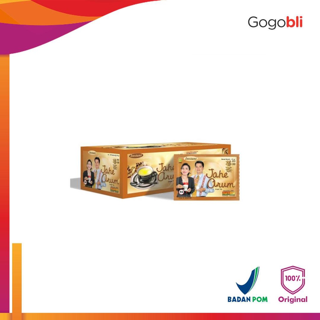 Jual Jamu Gujati Jahe Arum Box (20s @ 20gr) | Shopee Indonesia