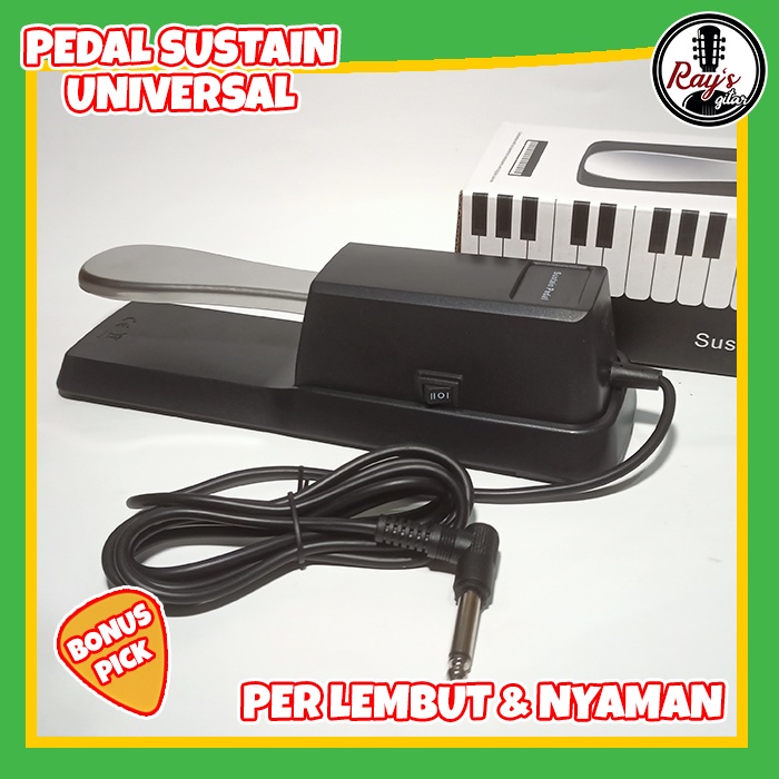 Jual Pedal Sustain Keyboard Piano / Sustain Pedal Keyboard Shopee