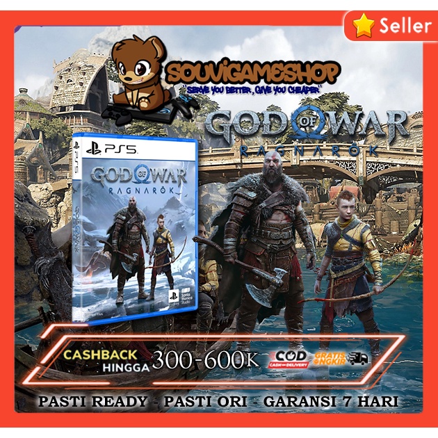 Jual PALING MURAH PS5 GOD OF WAR RAGNAROK PS 5 GOW CD GAME BD ...