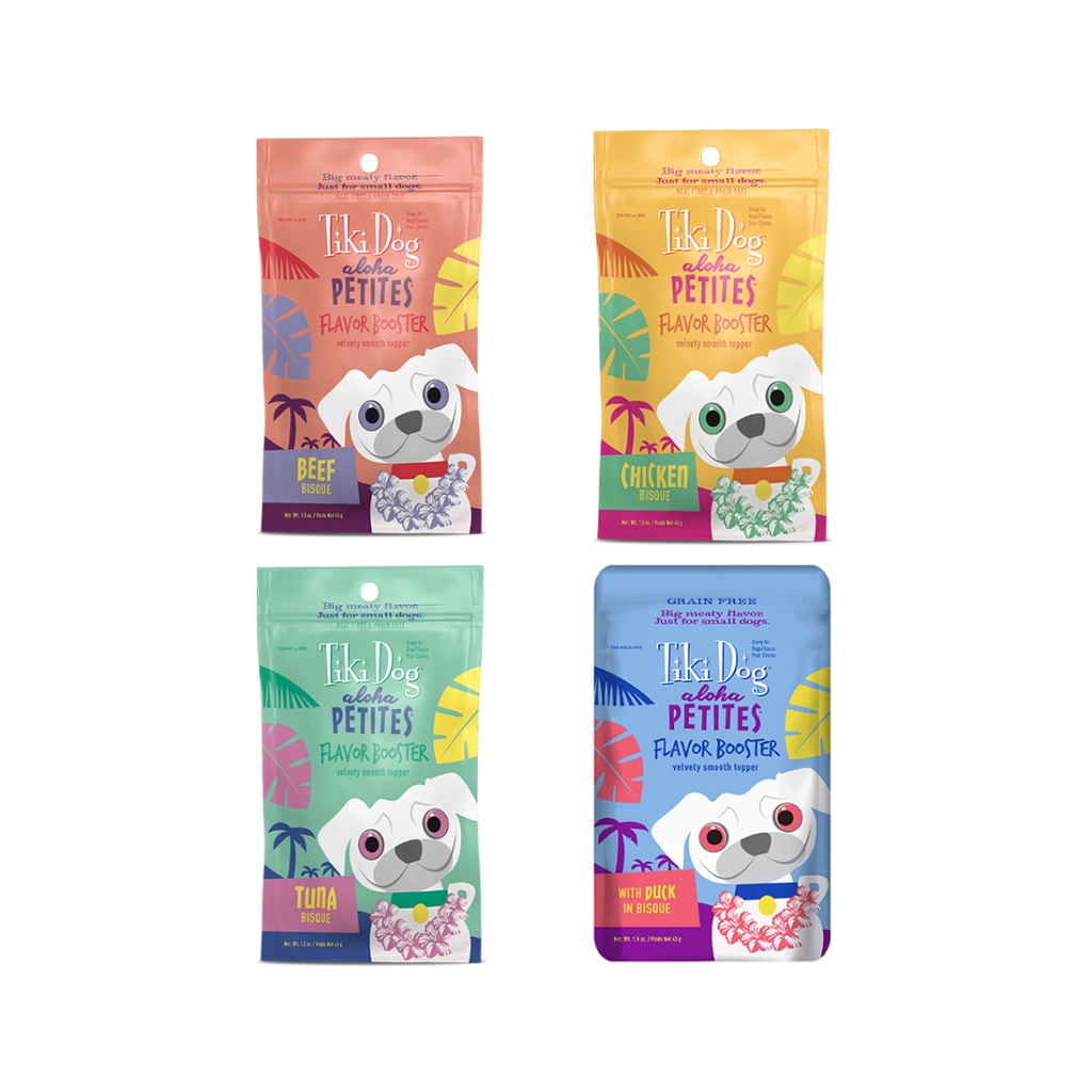 Tiki dog aloha sales petites flavor booster