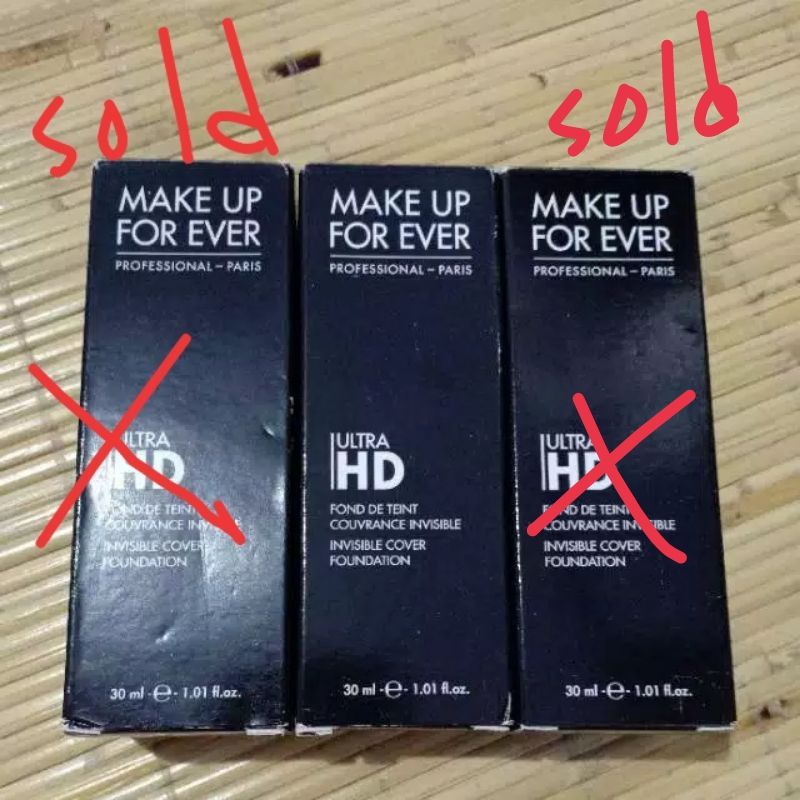 Make Up For Ever Ultra HD Invisible Cover Foundation - NEW