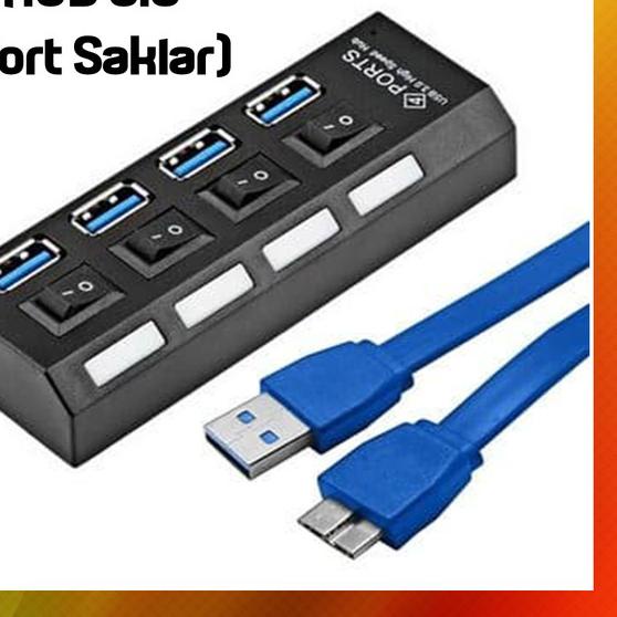 Jual USB Hub 3.0 4 Port Switcher ( Saklar) | Shopee Indonesia