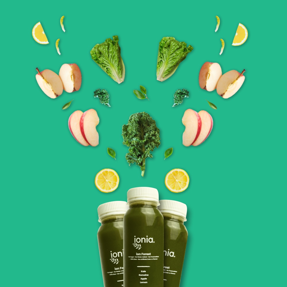 Jual Cold Pressed Juice Paket Detox Juice Jus Kale Lemon Apel Romaine ...