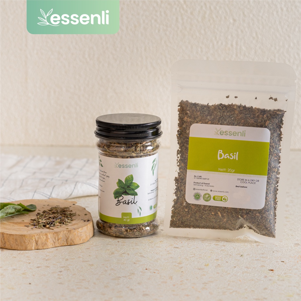 Jual Daun Basil Kering Dried Basil Shopee Indonesia