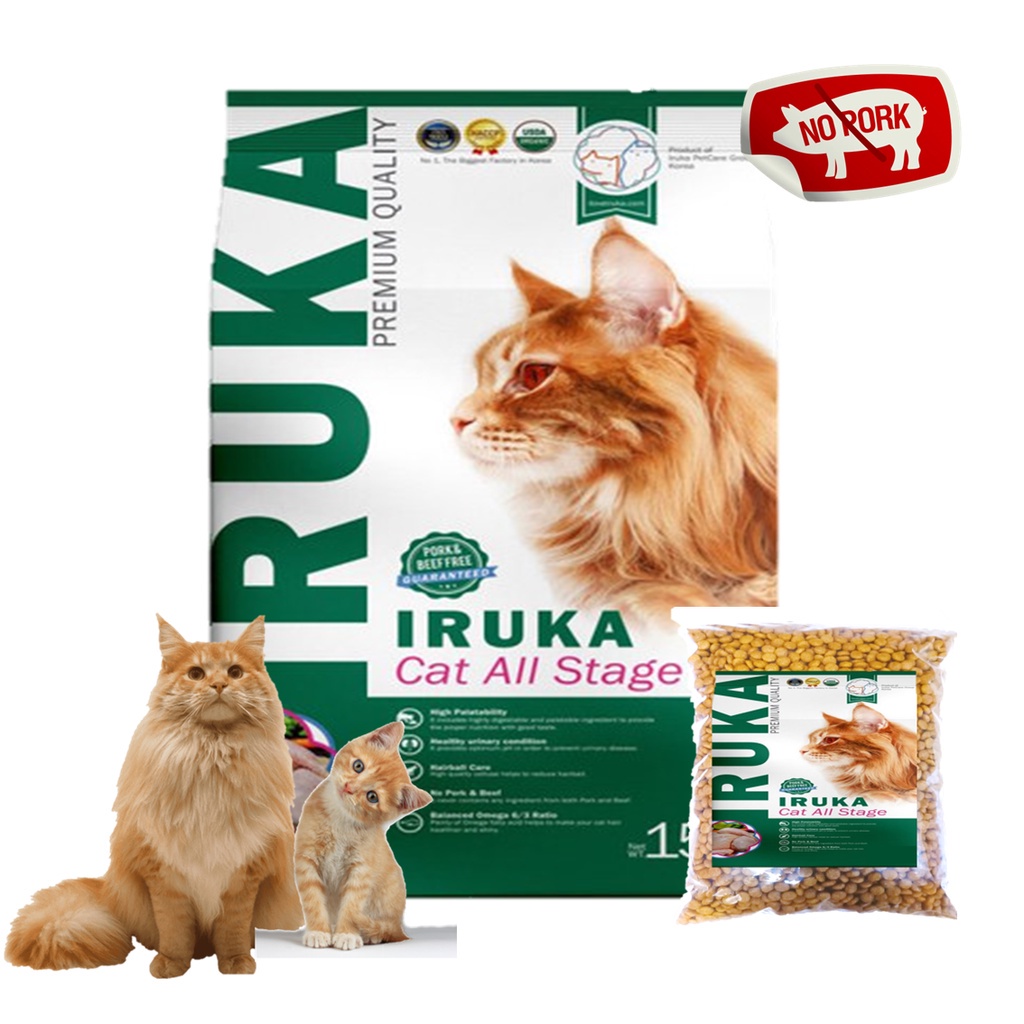 Jual SMART PETFOOD Makanan Kucing Iruka All Stage 1kg Kemasan Repack