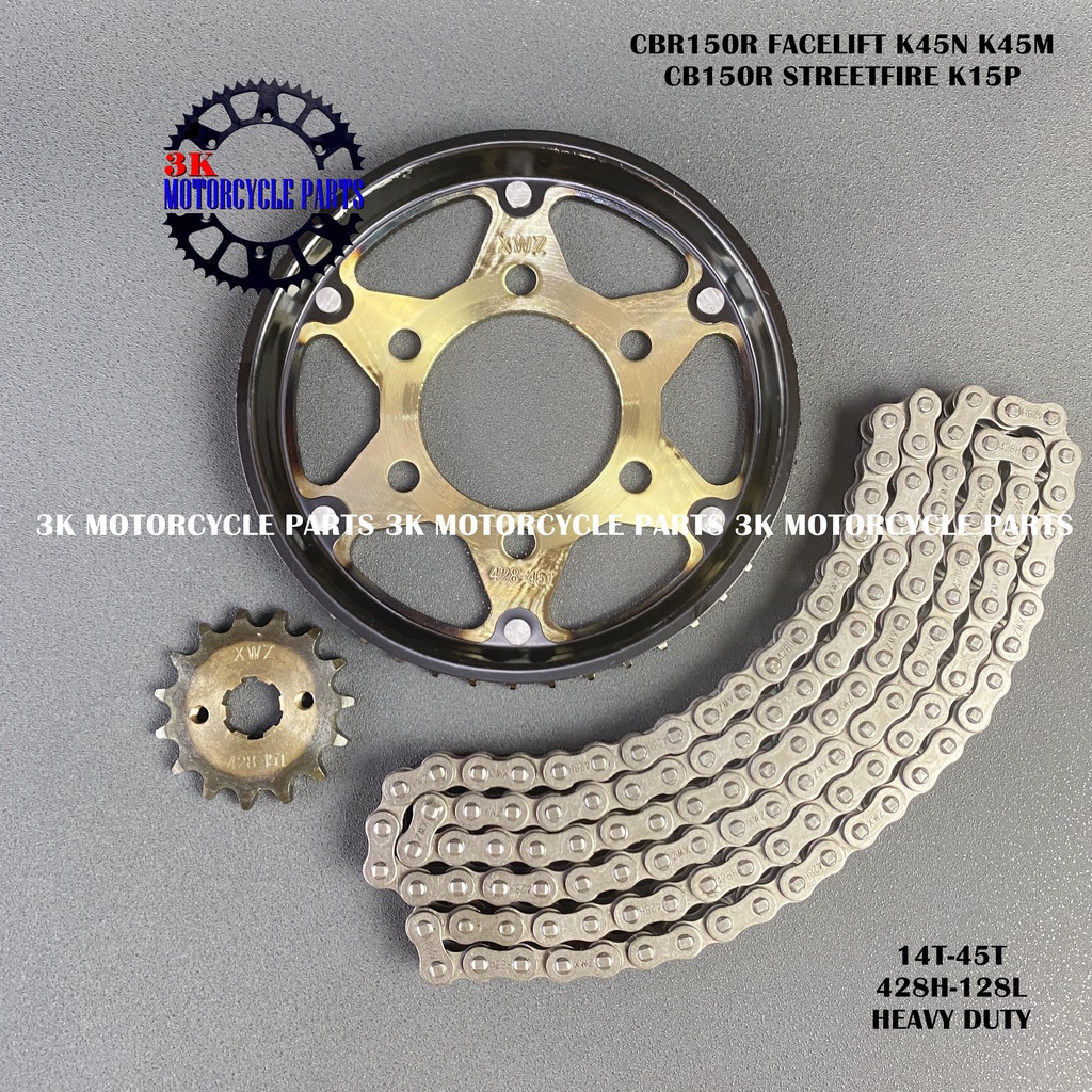 Jual GEAR GIR SET GEAR GIR PAKET ALL NEW CBR150R FACELIFT 2019 K45N