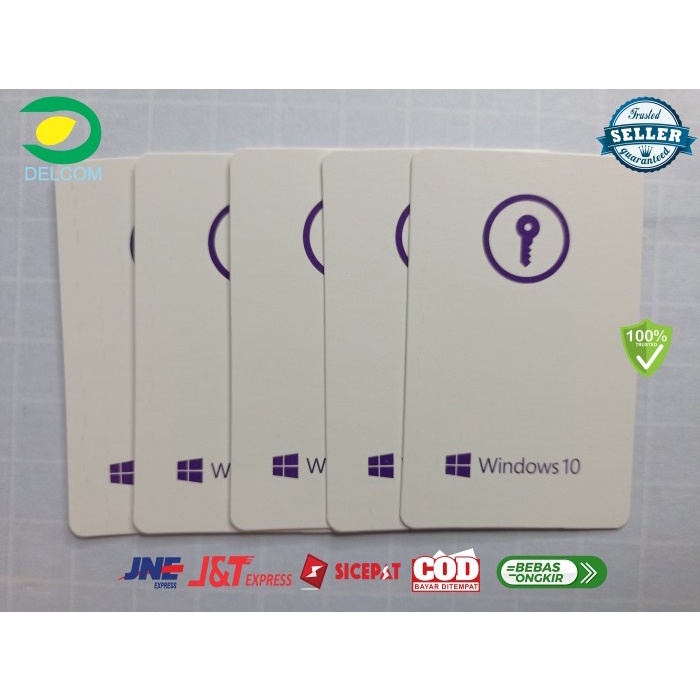 Jual Windows 10 Professional fpp Keycard bisa pindah PC Original ...
