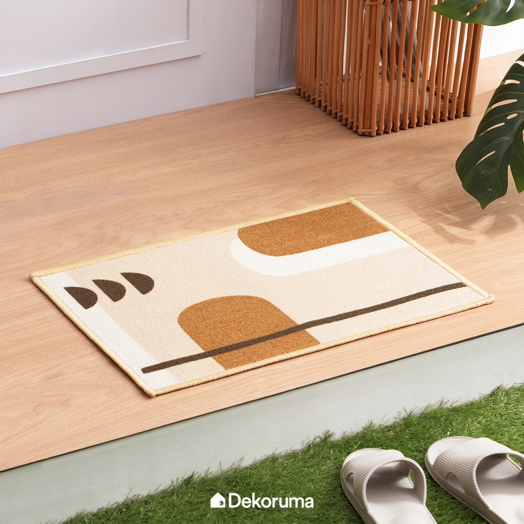 Jual Dekoruma MIYU Keset Lantai Dekoratif Keset Dapur Doormat Shopee Indonesia