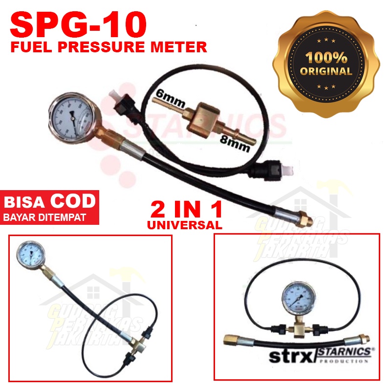 Jual Fuel Pressure Gauge / Alat Periksa Pompa Injeksi / Fuel Pressure ...