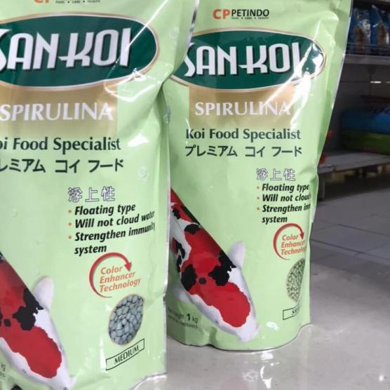 Jual Sankoi Small & Medium 1kg/ pakan ikan sankoi - S | Shopee Indonesia