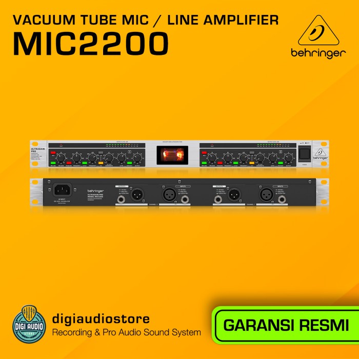 Jual Mic Preamp Behringer Mic2200 Micophone Preamplifier With Phantom