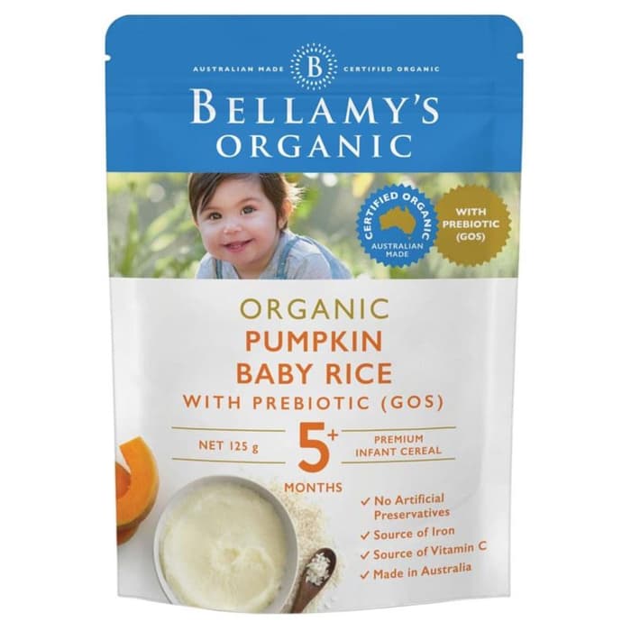 Kebaikan organic hot sale baby rice