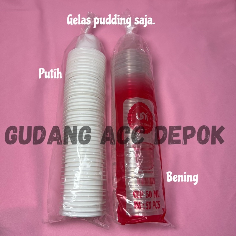 Jual Gelas Plastik Pudding Cup Yr 55ml Bening Cup Es Cream Jelly Agar Puding Shopee Indonesia 1906