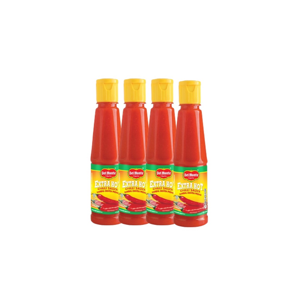 Jual Delmonte Saus Extra Hot Chilli 4 x 135 mL | Shopee Indonesia