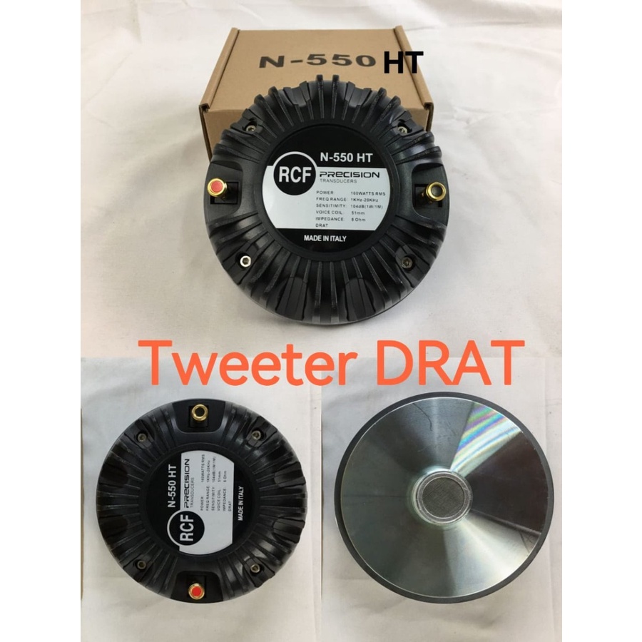 Jual DRIVER TWEETER RCF MODEL DRAT N-550 HT N550HT N550H N550 H BAUT ...