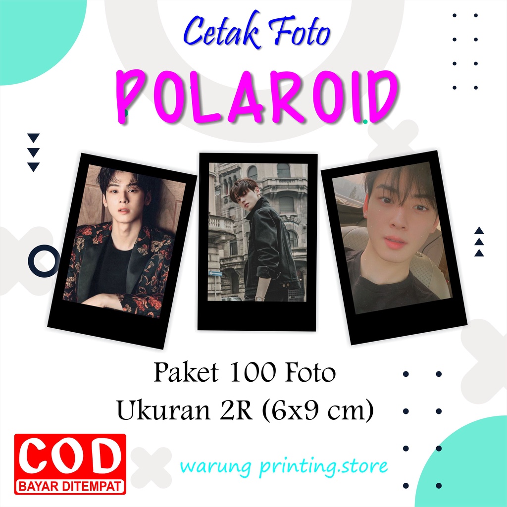 Jual Paket Foto Cetak Foto Polaroid R Cod Shopee Indonesia