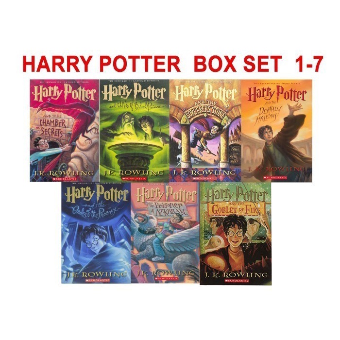 Jual Harry Potter Set (Books 1-7) | Shopee Indonesia