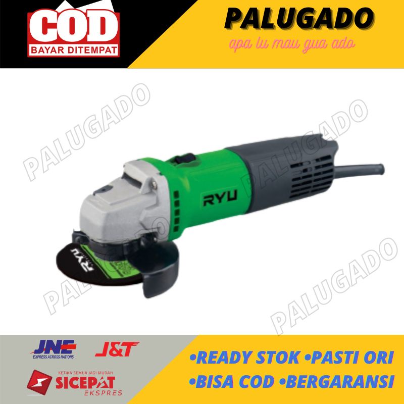 Jual Mesin Gerinda Tangan RYU / Angle Grinder RYU RSG 100-3 | Shopee ...
