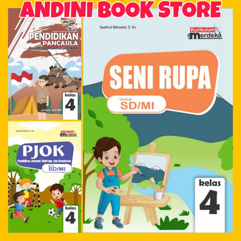 Jual BUKU PAKET DIKNAS KELAS 4 SD/MI KURIKULUM MERDEKA | Shopee Indonesia