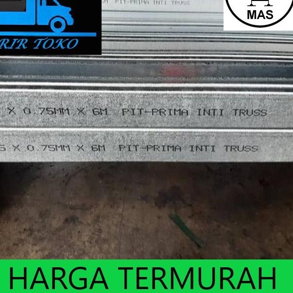 Jual Canal C Baja Ringan C75 X 0,75mm Prima Inti KHUSUS KURIR TOKO ...