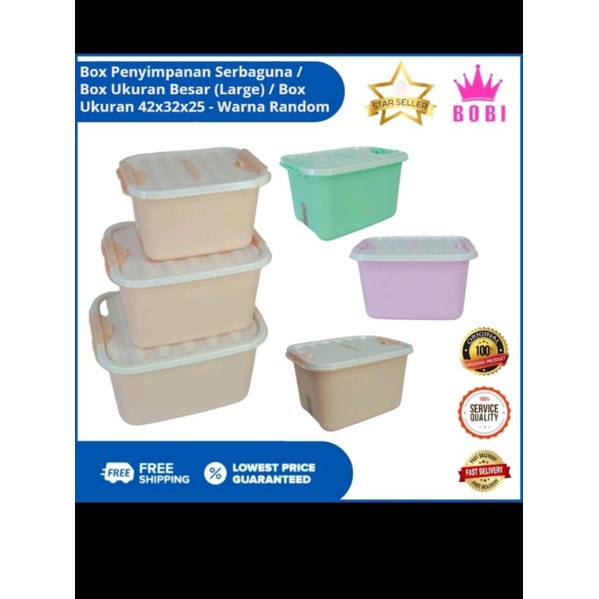 Jual Container Box Penyimpanan Serbaguna / Box Ukuran Besar (Large ...