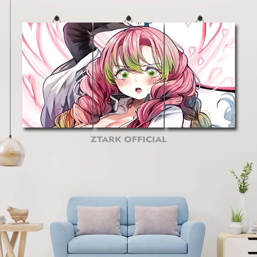 Jual 21-40 HIASAN KAMAR ANAK ANIME WALLPAPER KIMETSU NO YAIBA 60X30 ...