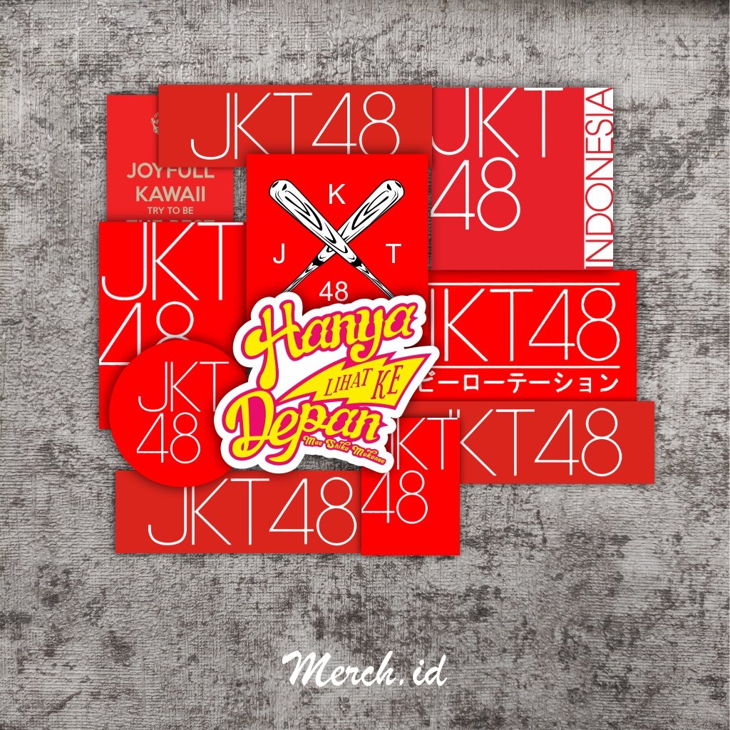 Jual Stiker band JKT48 / Sticker Pack | Shopee Indonesia