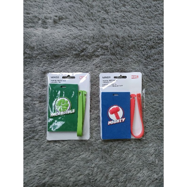 Jual MINISO Rectangle Luggage Tag/Tempat Name Tag Shopee Indonesia
