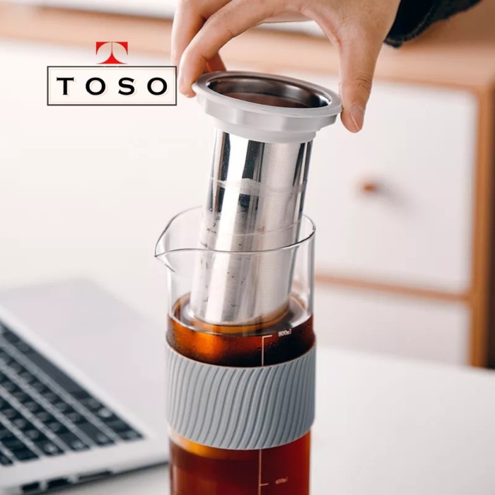 Jual Kopi Teh Cold Brew Coffee Concentrate Maker 800Ml Saringan Stainless Shopee Indonesia